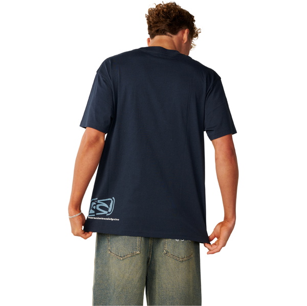 2026 Rip Curl Mens Archive Mashup T-Shirt 130MTE - Dark Navy